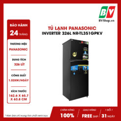 10.Panasonic Inverter 326 lít NR TL351GPKV
